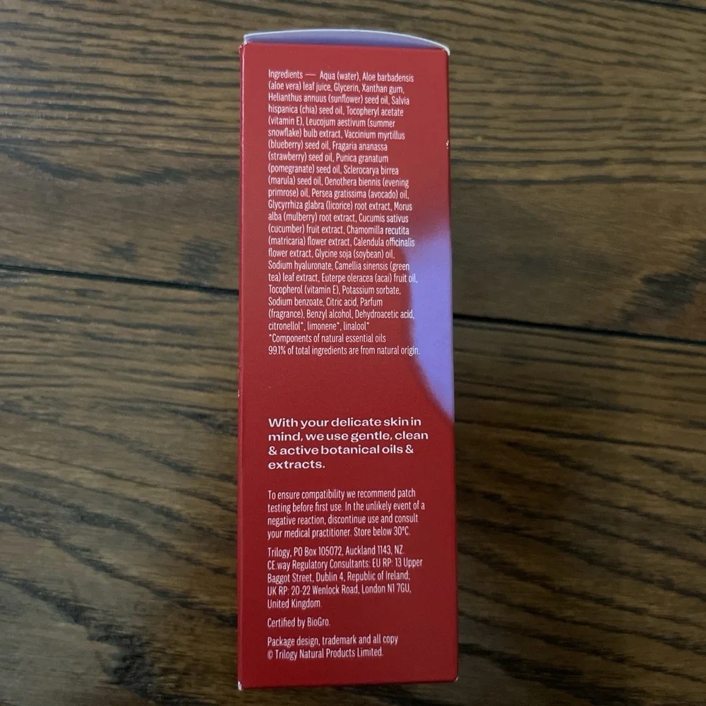 Trilogy Nutrient Plus Firming Serum, 1.0 Fl Oz
